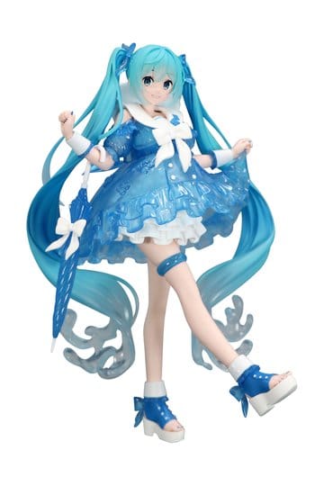 (Pre-order) Hatsune Miku (Rainy Dance Ver.) - TRIO-TRY-IT - 19cm | FuRyu