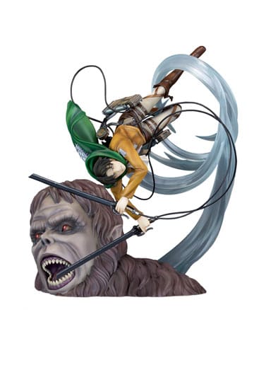 (Pre-order) Levi vs Beast Titan Ver. - ATTACK ON TITAN - 1/7 28cm | PROOF Sculptor Rokkon - ON DEMAND!