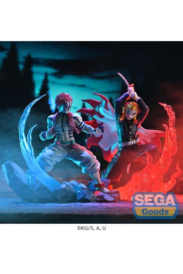 Pack Sega Demon Slayer: Figure Akaza + Rengoku