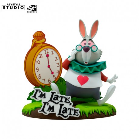 Conejo Blanco (White Rabbit) - Disney - ABYstyle Figura 10cm ⏱️🎩