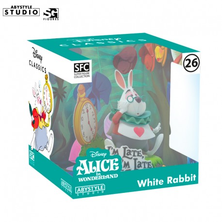 White Rabbit - Disney - ABystyle Figurine 10cm ⏱️🎩