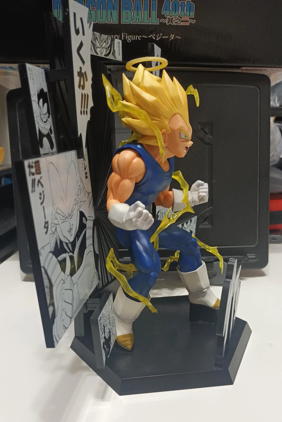 Vegeta Super Saiyan 2 40th Anniversary (Prize B) - ICHIBAN KUJI - 23cm | Bandai
