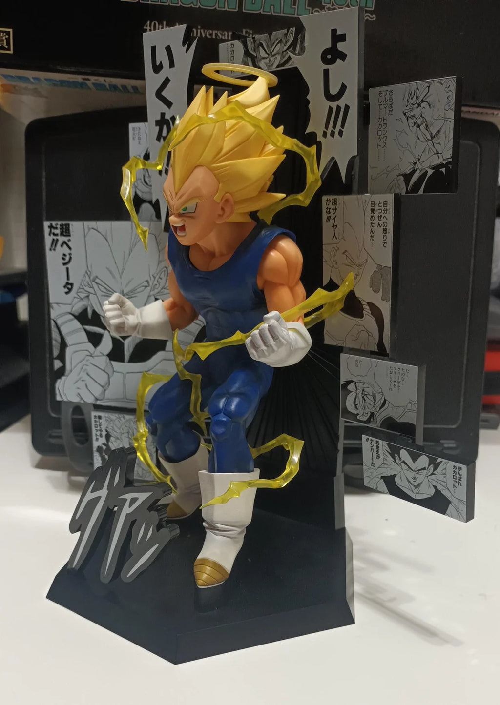 Vegeta Super Saiyan 2 40th Anniversary (Prize B) - ICHIBAN KUJI - 23cm | Bandai