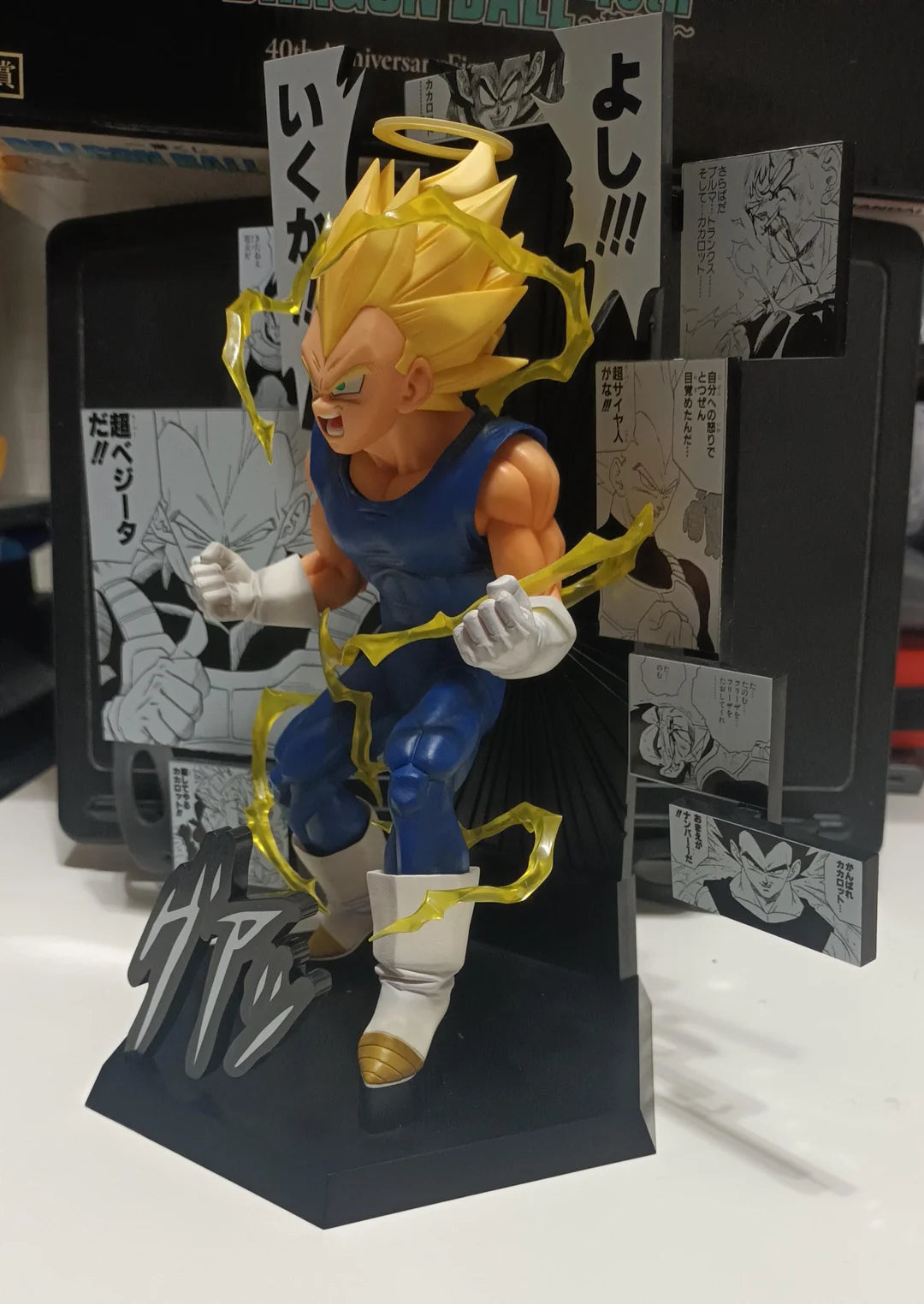 Vegeta Super Saiyan 2 40th Anniversary (Prize B) - ICHIBAN KUJI - 23cm | Bandai