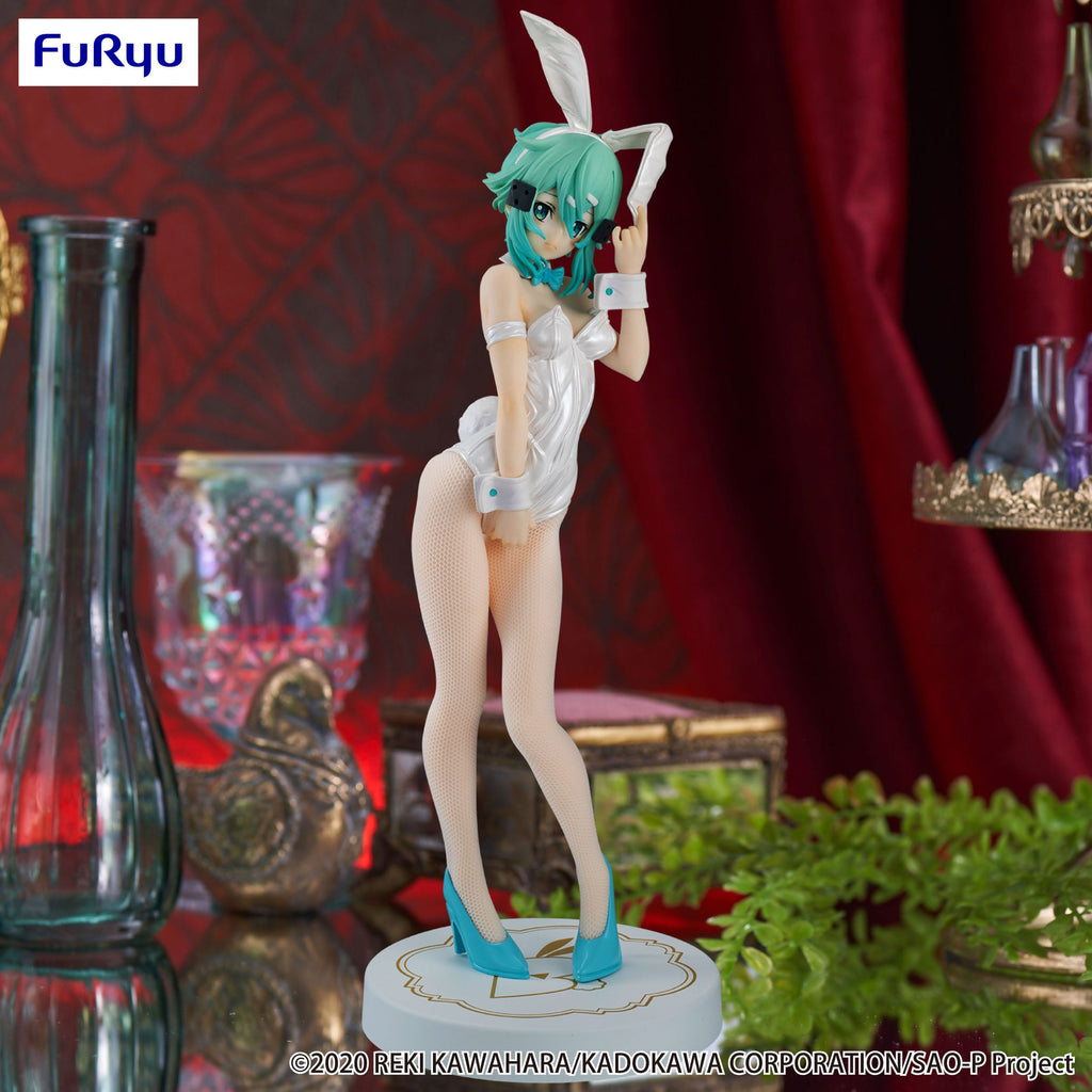 Sinon White Pearl Ver. - SWORD ART ONLINE - Estatua BiCute Bunnies 28cm