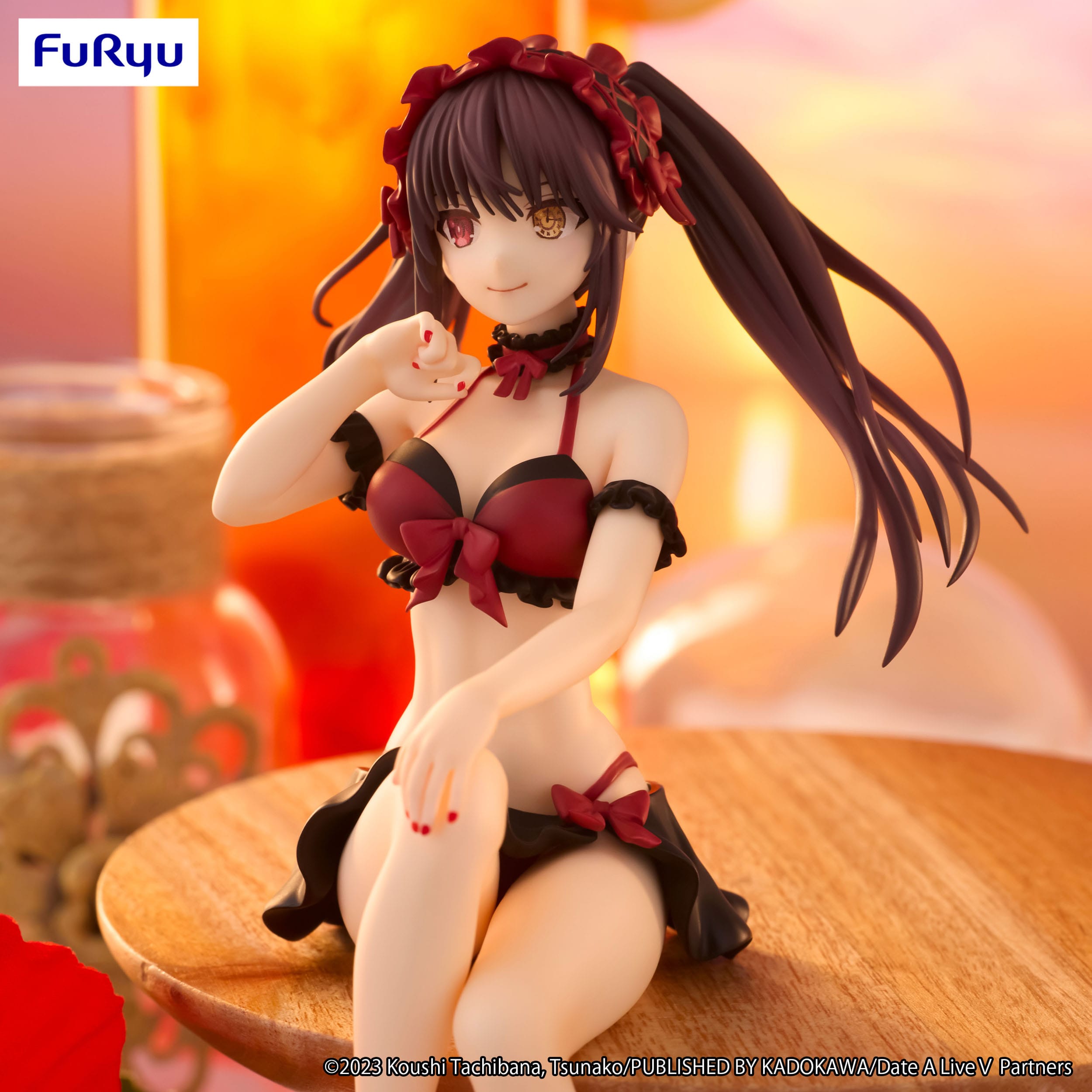 Kurumi Tokisaki Swimsuit Ver. - DATE A LIVE - Noodle Stopper Statue 15cm