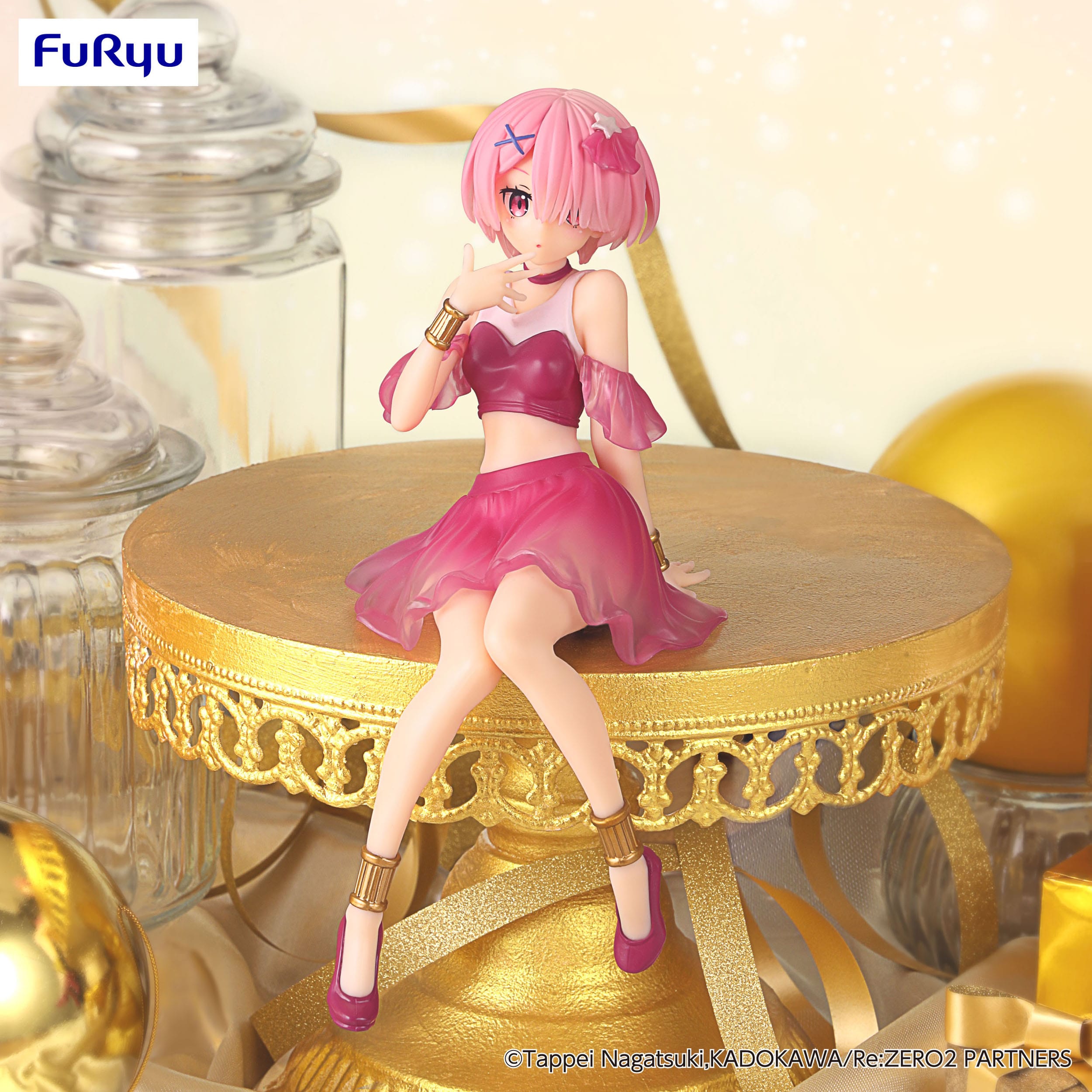 Ram Twinkle Party (Otro Color) - RE:ZERO - Figura Noodle Stopper 14cm