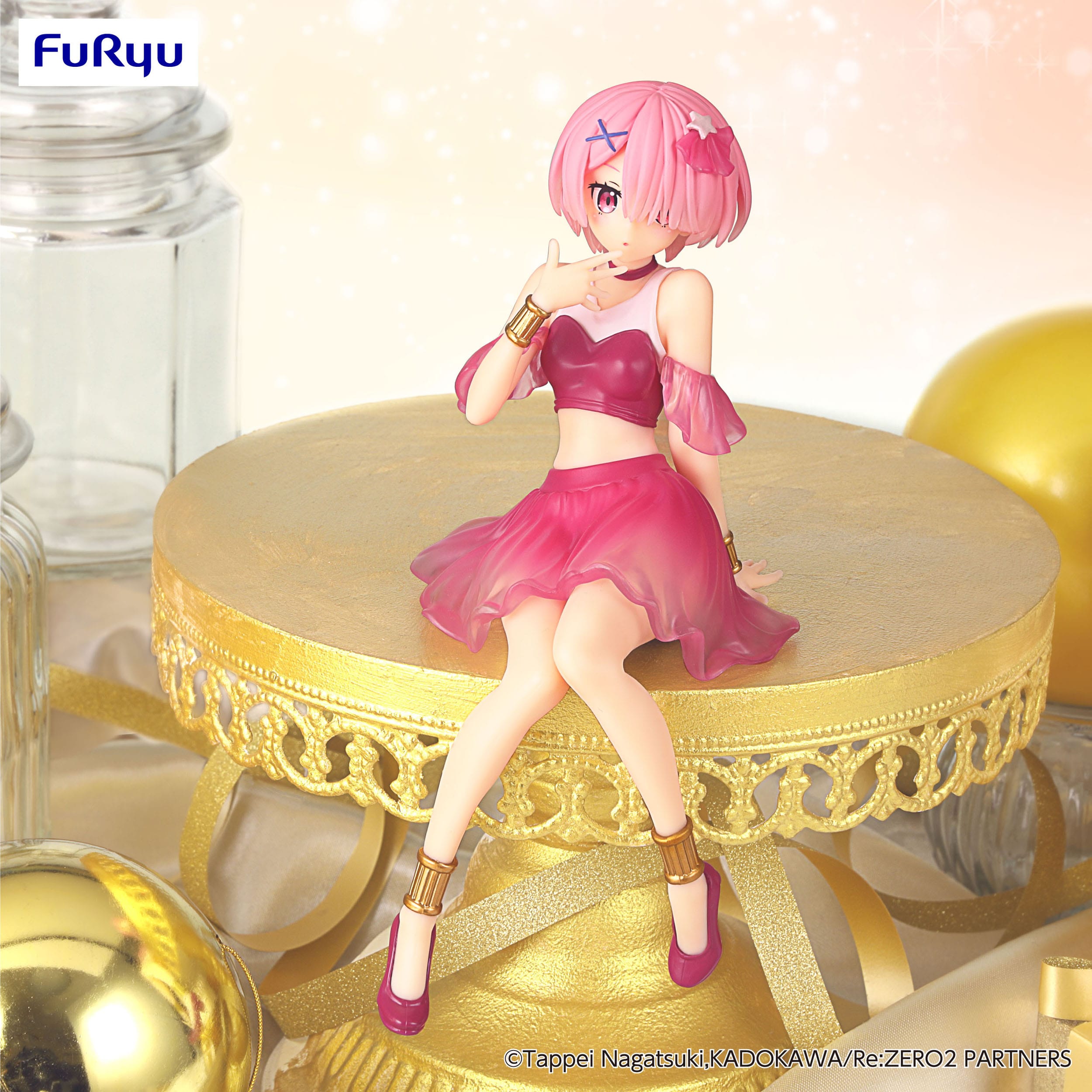 Ram Twinkle Party (Otro Color) - RE:ZERO - Figura Noodle Stopper 14cm