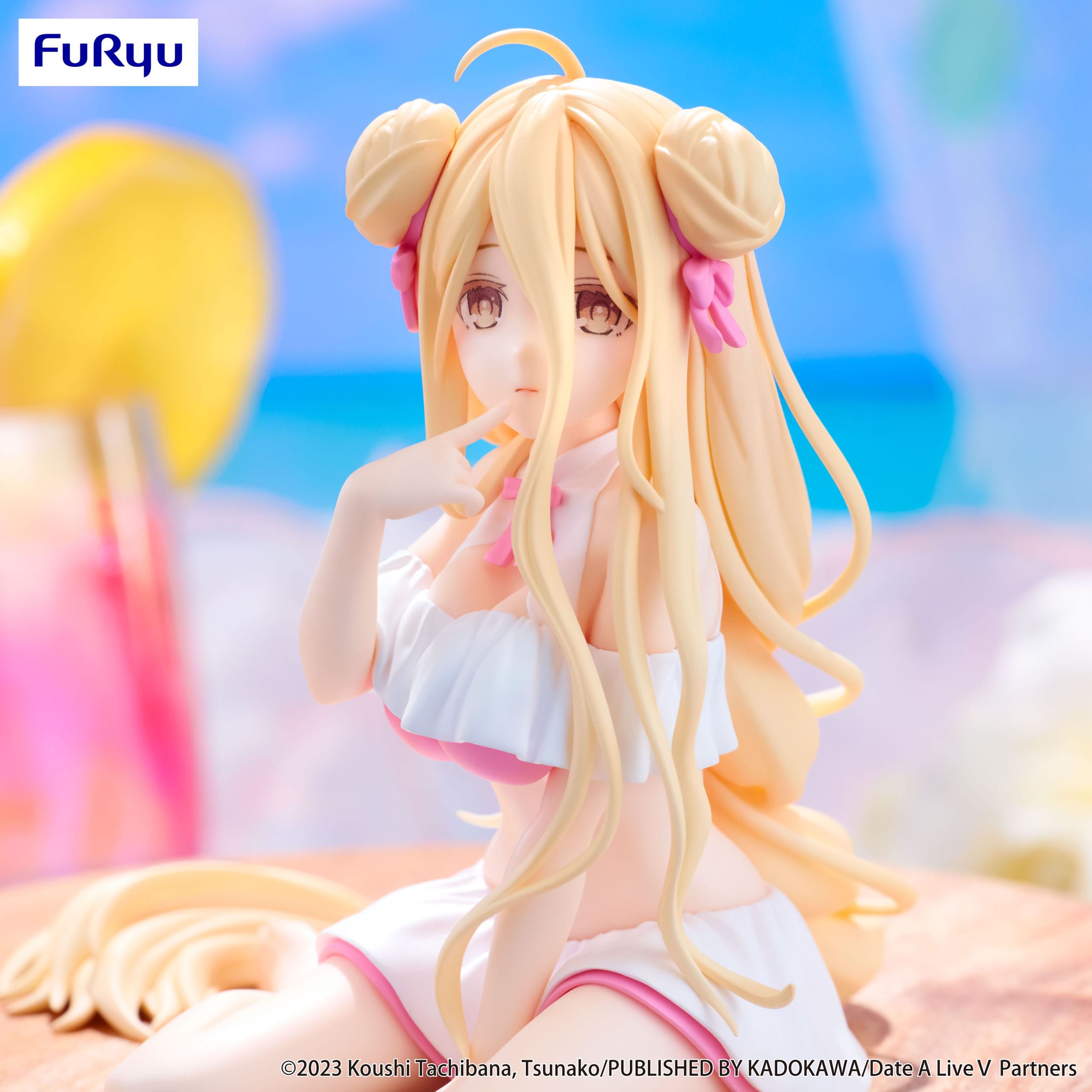 Mukuro Hoshimiya Swimsuit Ver. - DATE A LIVE V - Noodle Stopper Statue 13cm