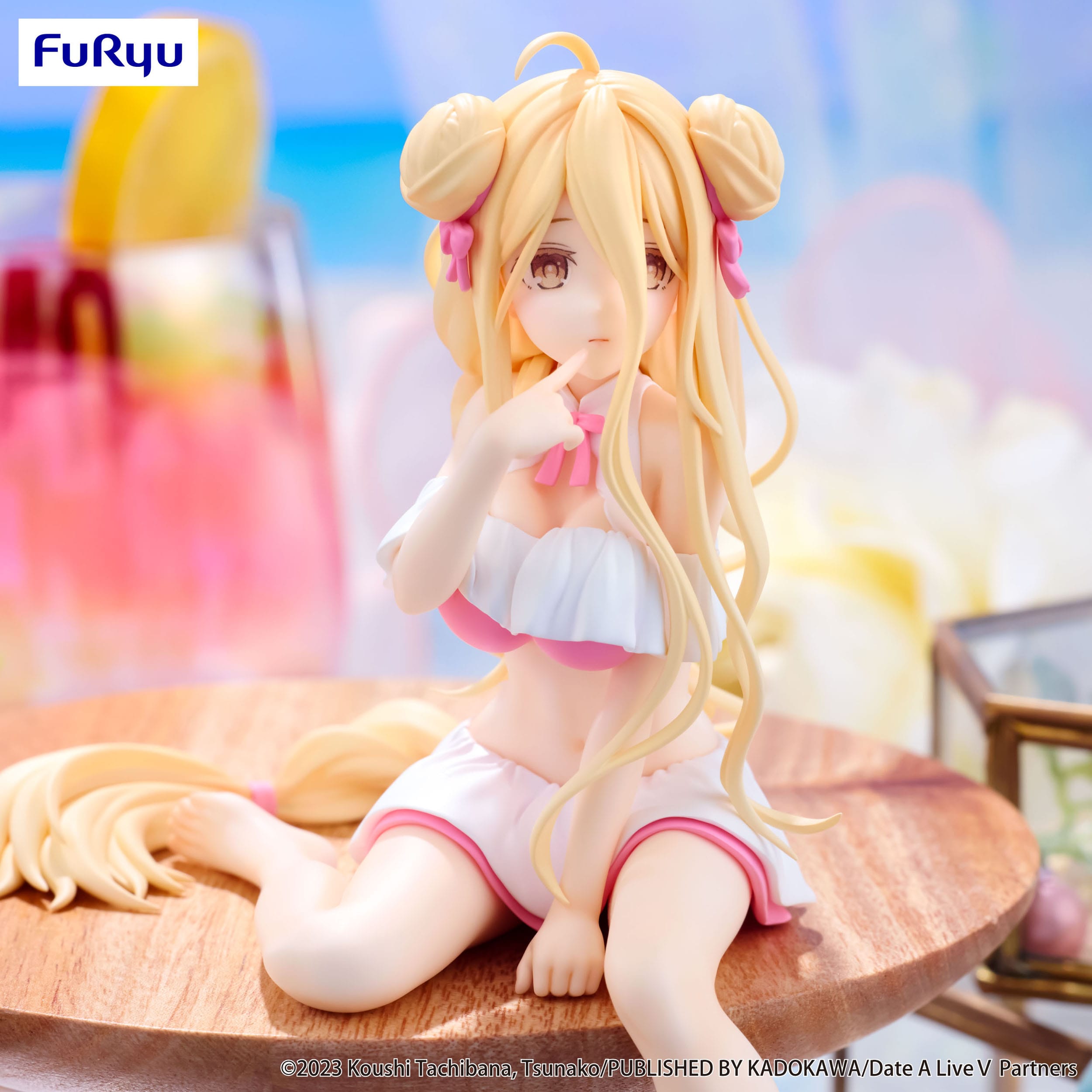Mukuro Hoshimiya Swimsuit Ver. - DATE A LIVE V - Noodle Stopper Statue 13cm