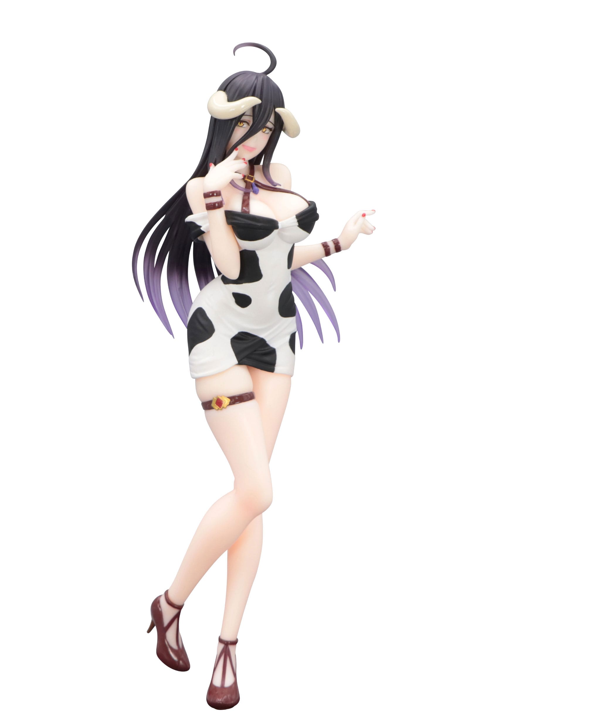 Albedo Mini Vestido Estampado de Vaca - OVERLORD - Estatua Trio-Try-iT 21cm