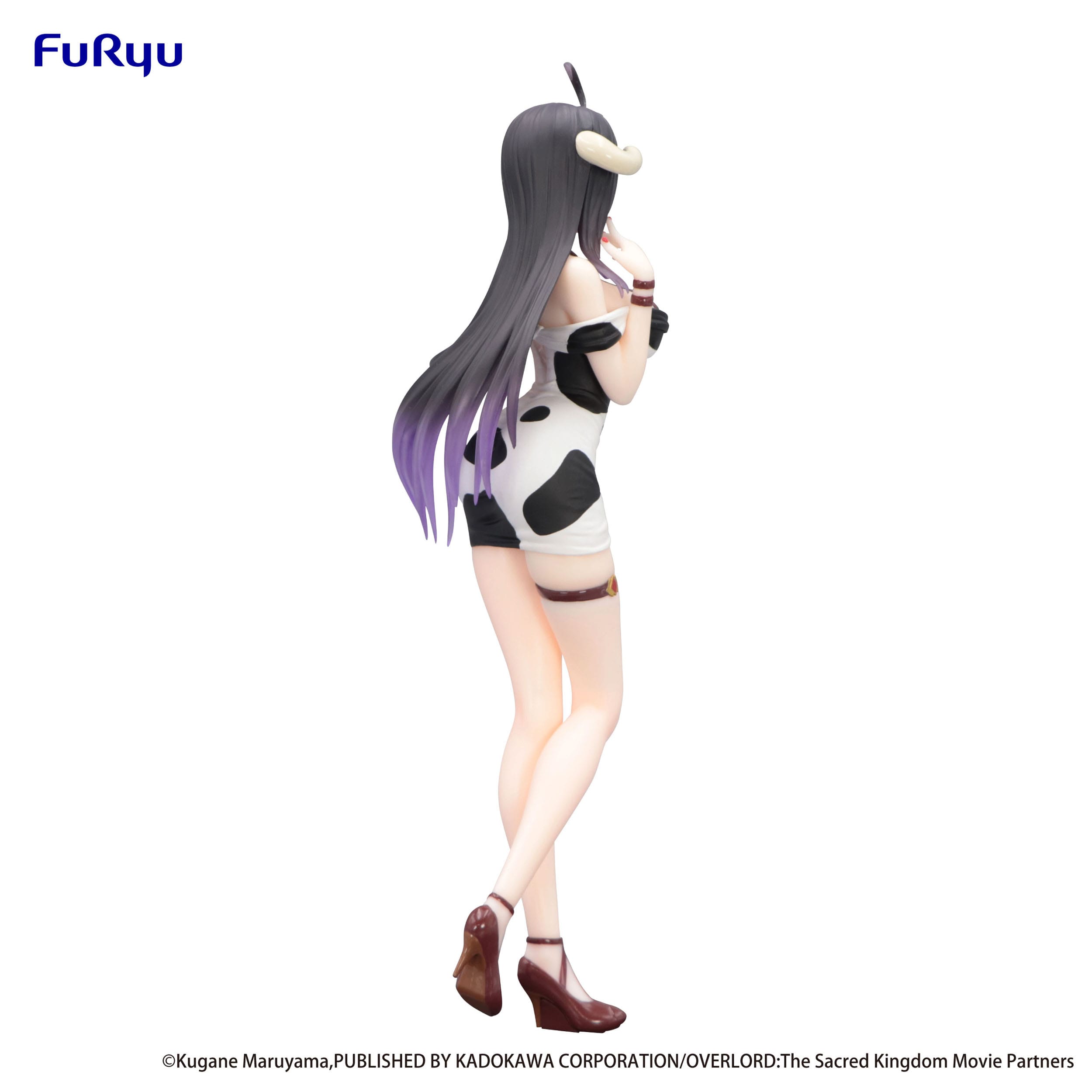 Albedo Mini Vestido Estampado de Vaca - OVERLORD - Estatua Trio-Try-iT 21cm