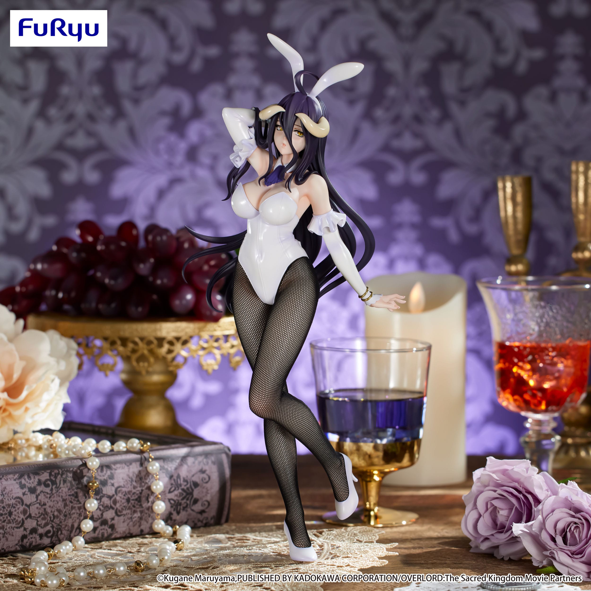 Albedo - Overlord - BiCute Bunnies PVC Statue 30cm 🖤🐰