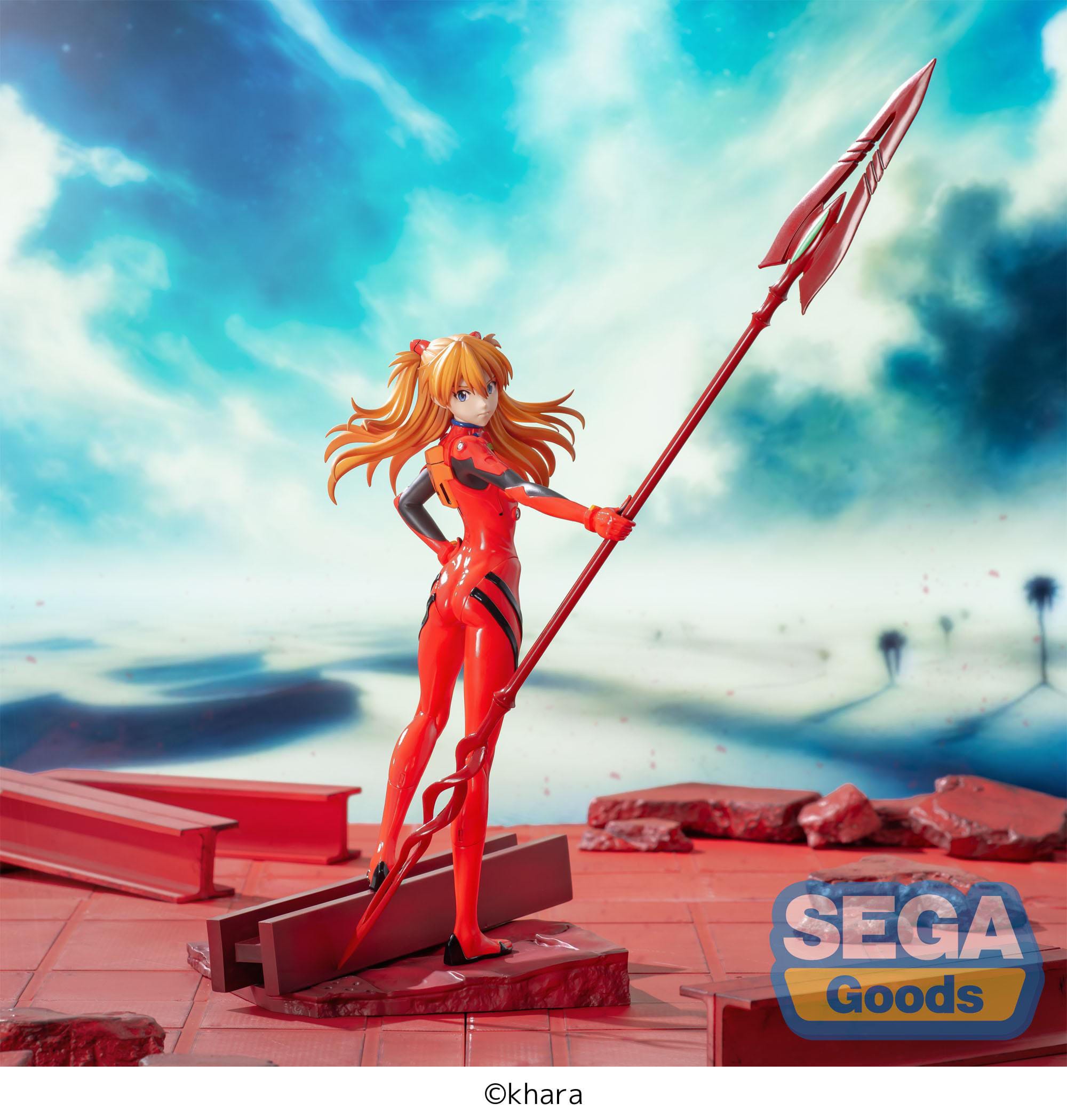 Asuka Shikinami Langley x Spear of Longinus - EVANGELION: 3.0+1.0 - Luminasta 20cm