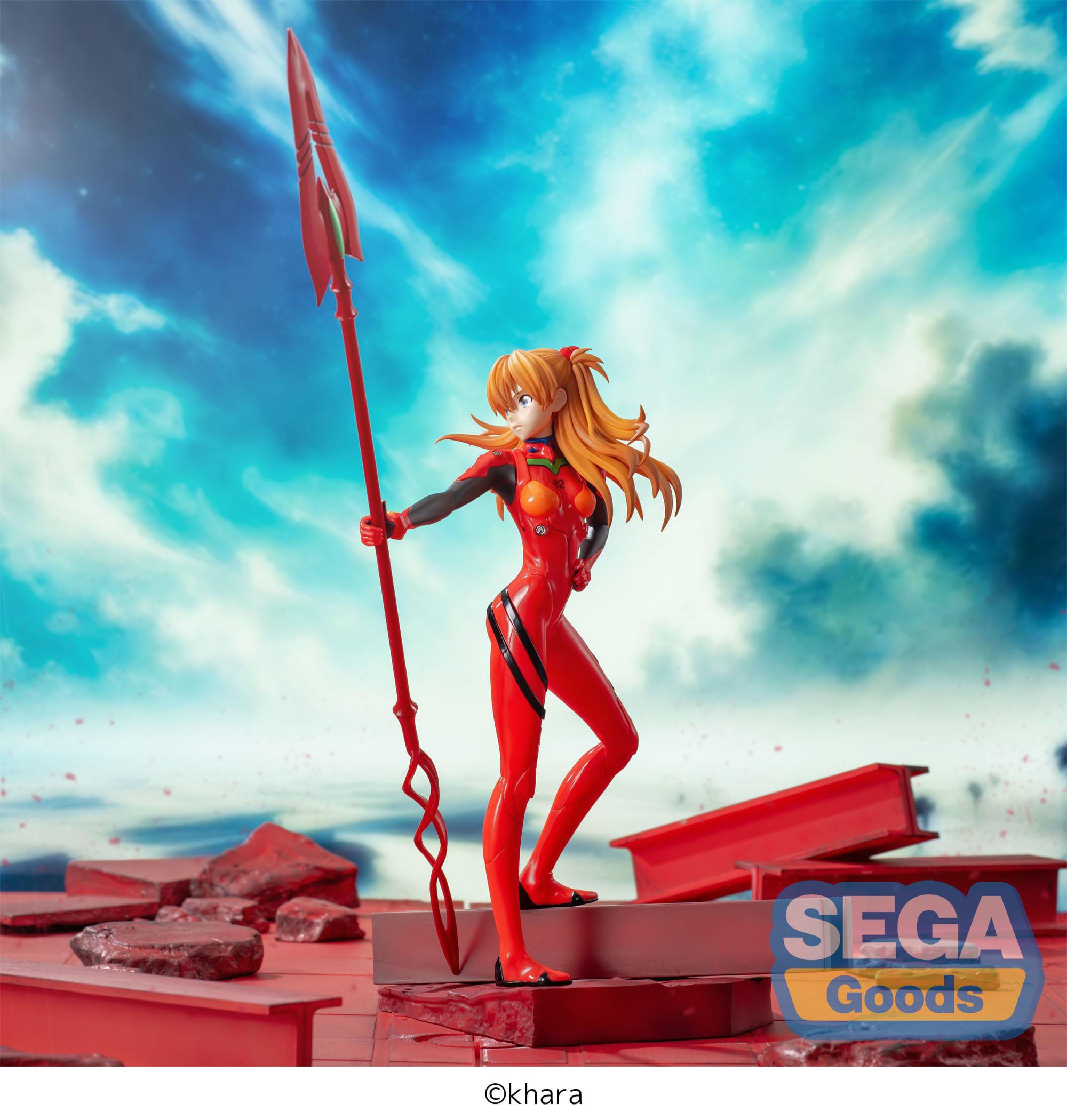 Asuka Shikinami Langley x Spear of Longinus - EVANGELION: 3.0+1.0 - Luminasta 20cm