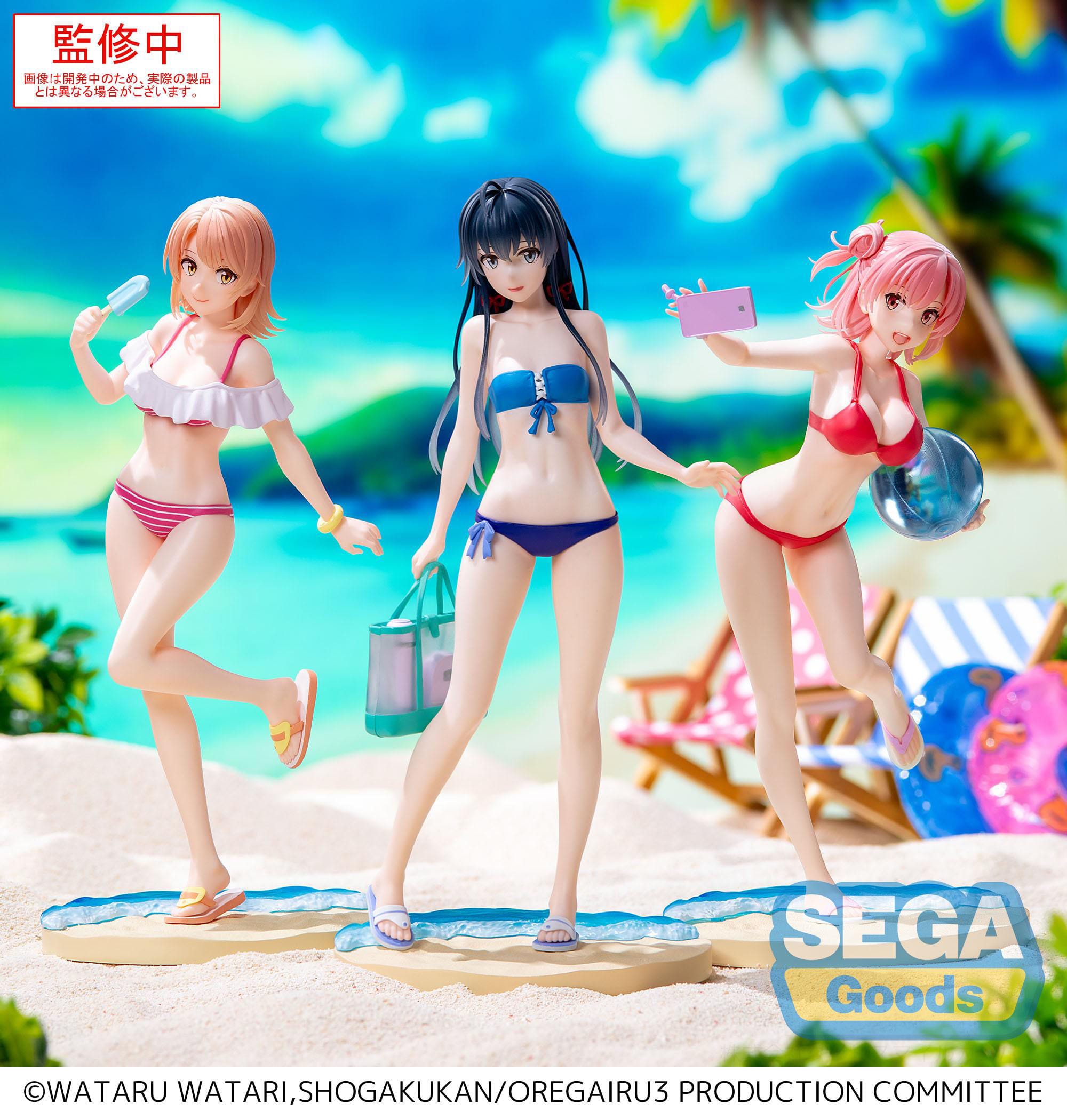 Yui Yuigahama Midsummer Tokyo Bay - OREGAIRU CLIMAX - Luminasta 19cm