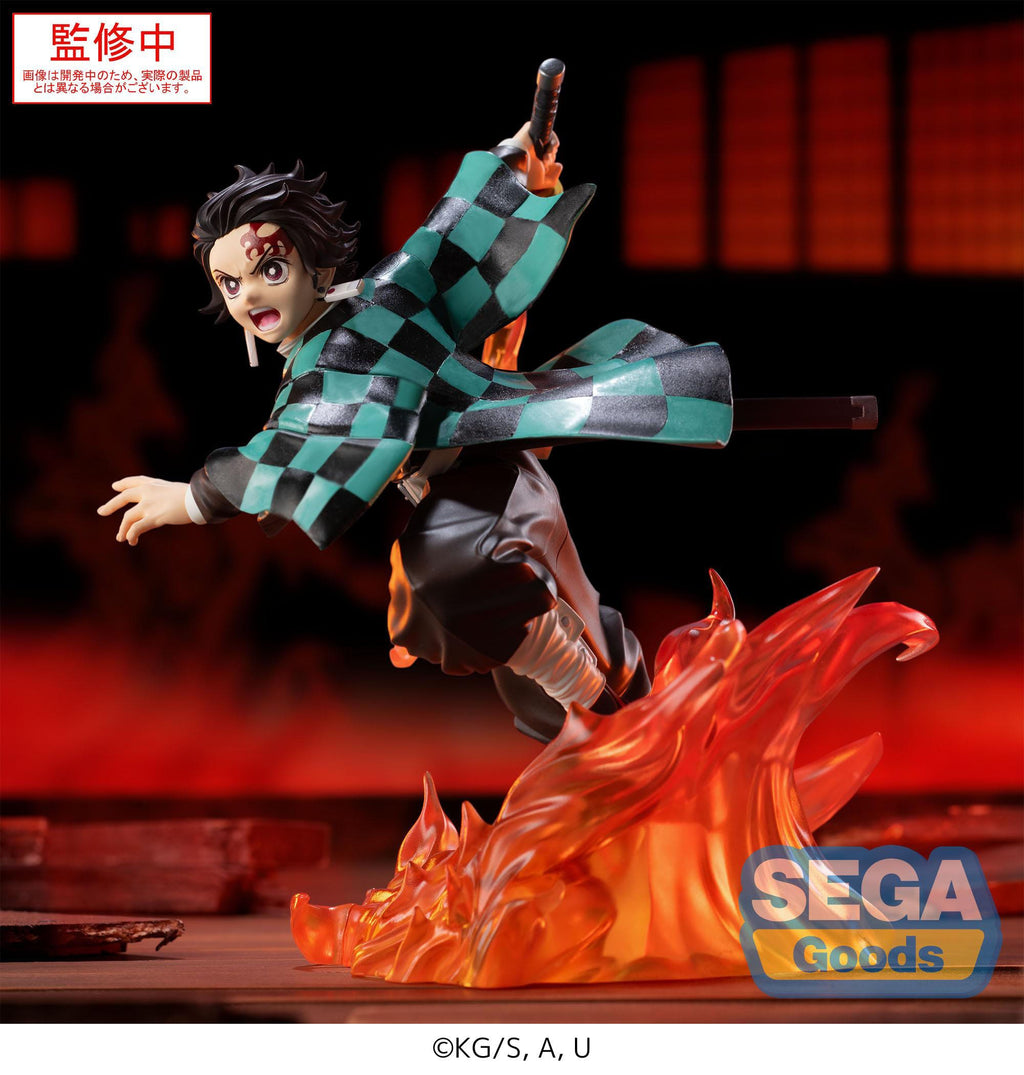 (Preorder) Tanjiro Kamado - Demon Slayer: Kimetsu no Yaiba - Xross Link Anime Figure 15cm 🌊⚔️