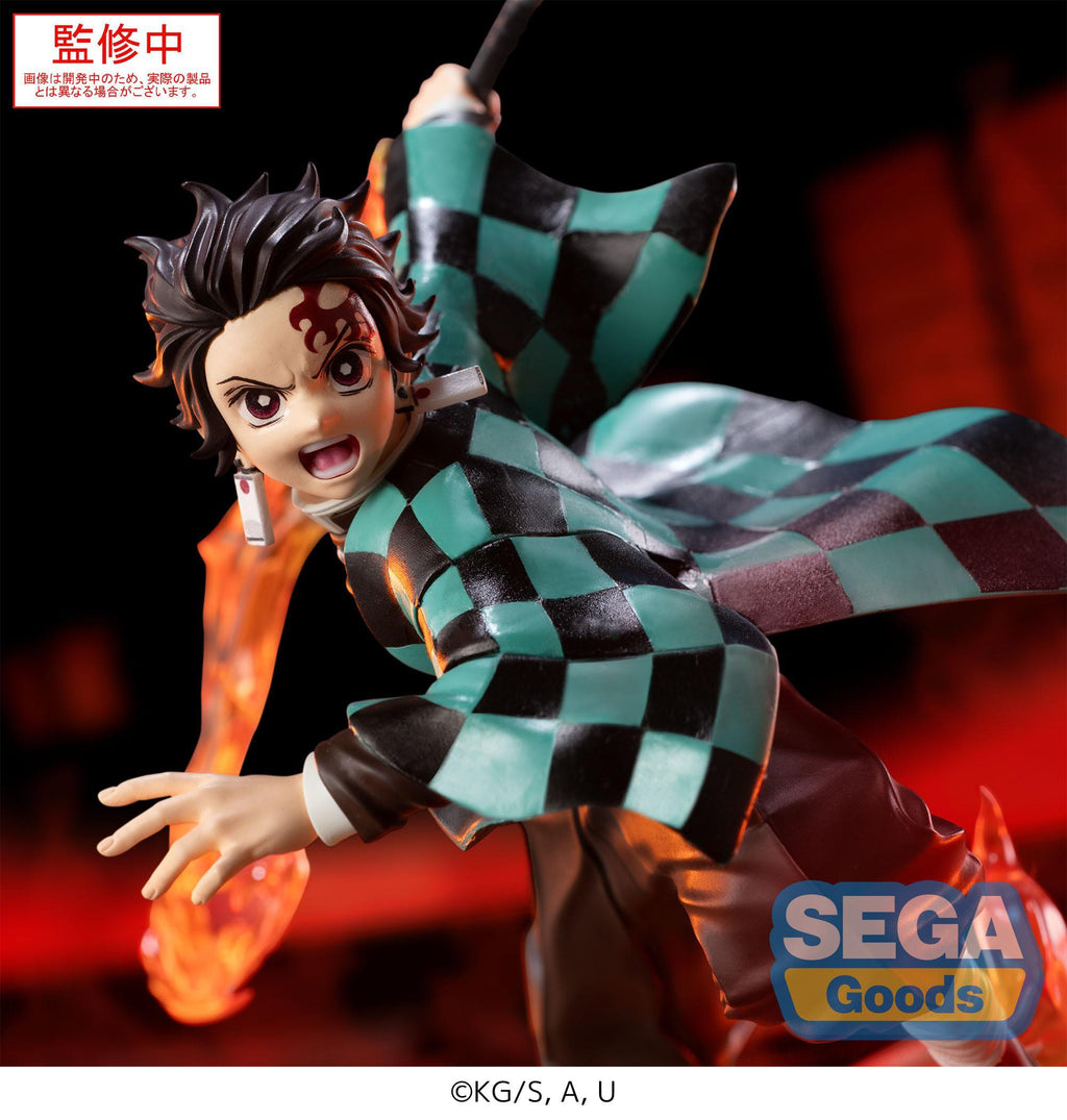 (Preorder) Tanjiro Kamado - Demon Slayer: Kimetsu no Yaiba - Xross Link Anime Figure 15cm 🌊⚔️