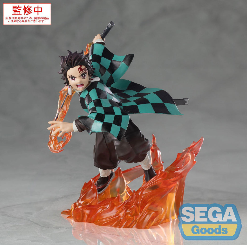 (Preorder) Tanjiro Kamado - Demon Slayer: Kimetsu no Yaiba - Xross Link Anime Figure 15cm 🌊⚔️