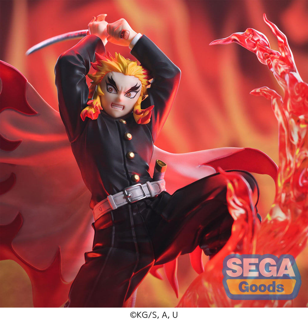 (Preorder) Kyojuro Rengoku - Demon Slayer: Kimetsu no Yaiba - Xross Link Figura Anime 15cm 🔥⚔️
