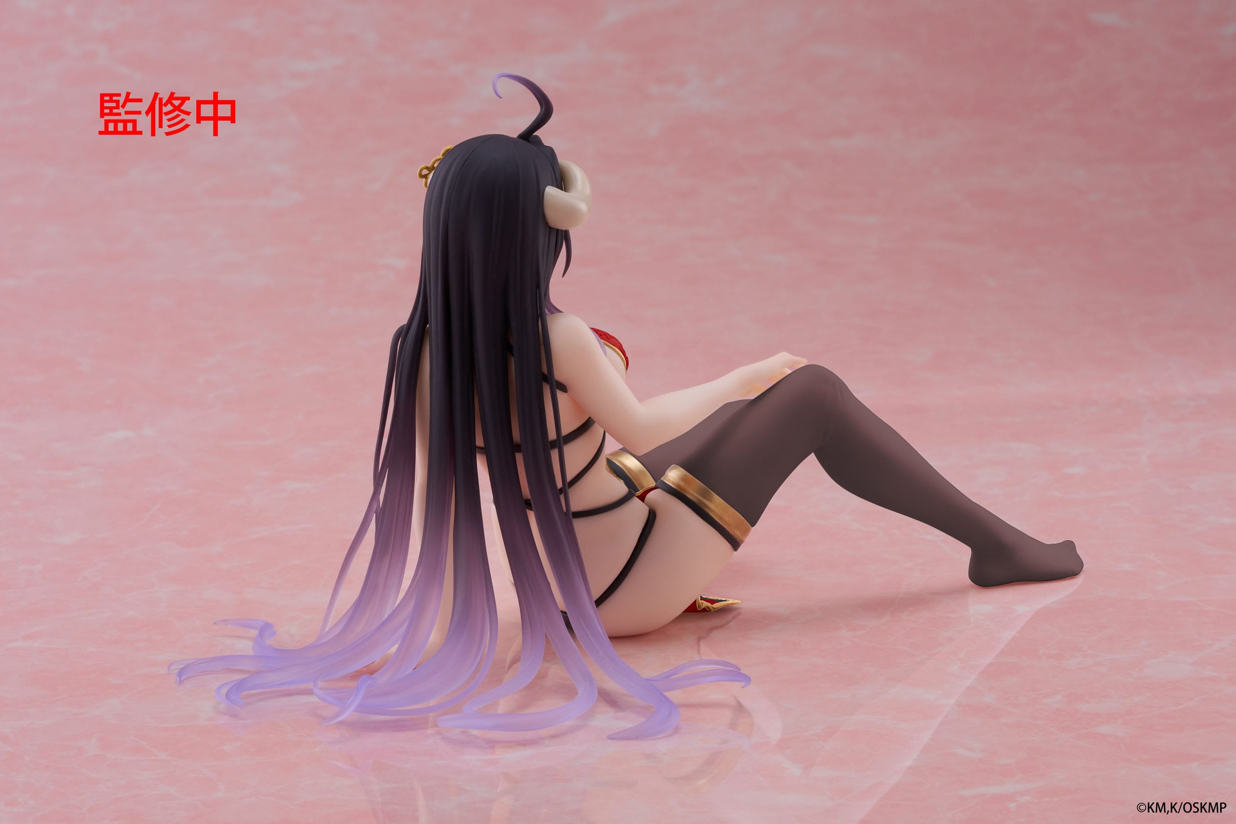Albedo Chinese Dress Ver. Renewal - OVERLORD - Desktop Cute 13cm