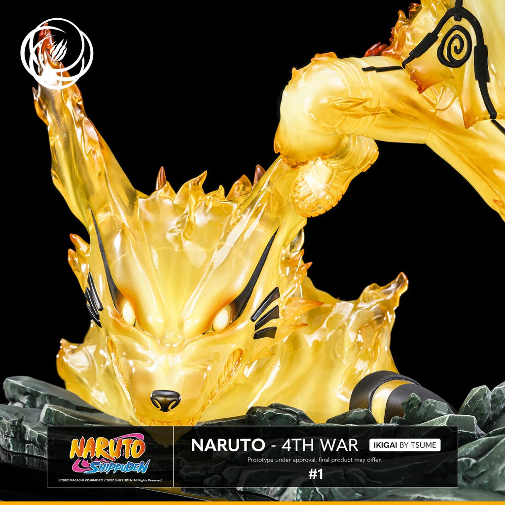 Naruto Uzumaki - Naruto Shippuden - Estatua Ikigai Tsume Art 1/6 (34cm)
