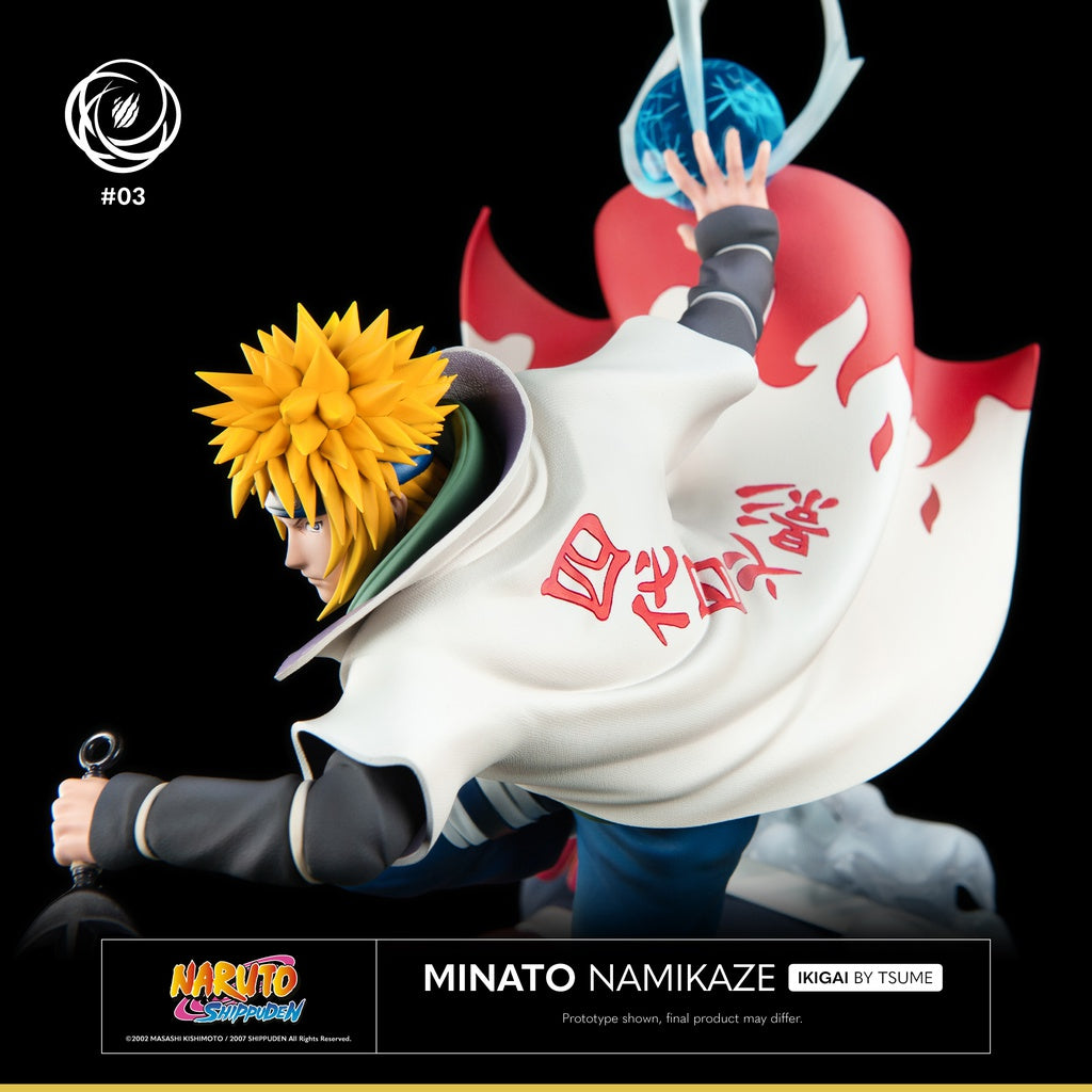 Minato Namikaze - Naruto Shippuden - Estatua Ikigai Tsume Art 1/6 (43.1cm) ⚡️🌀