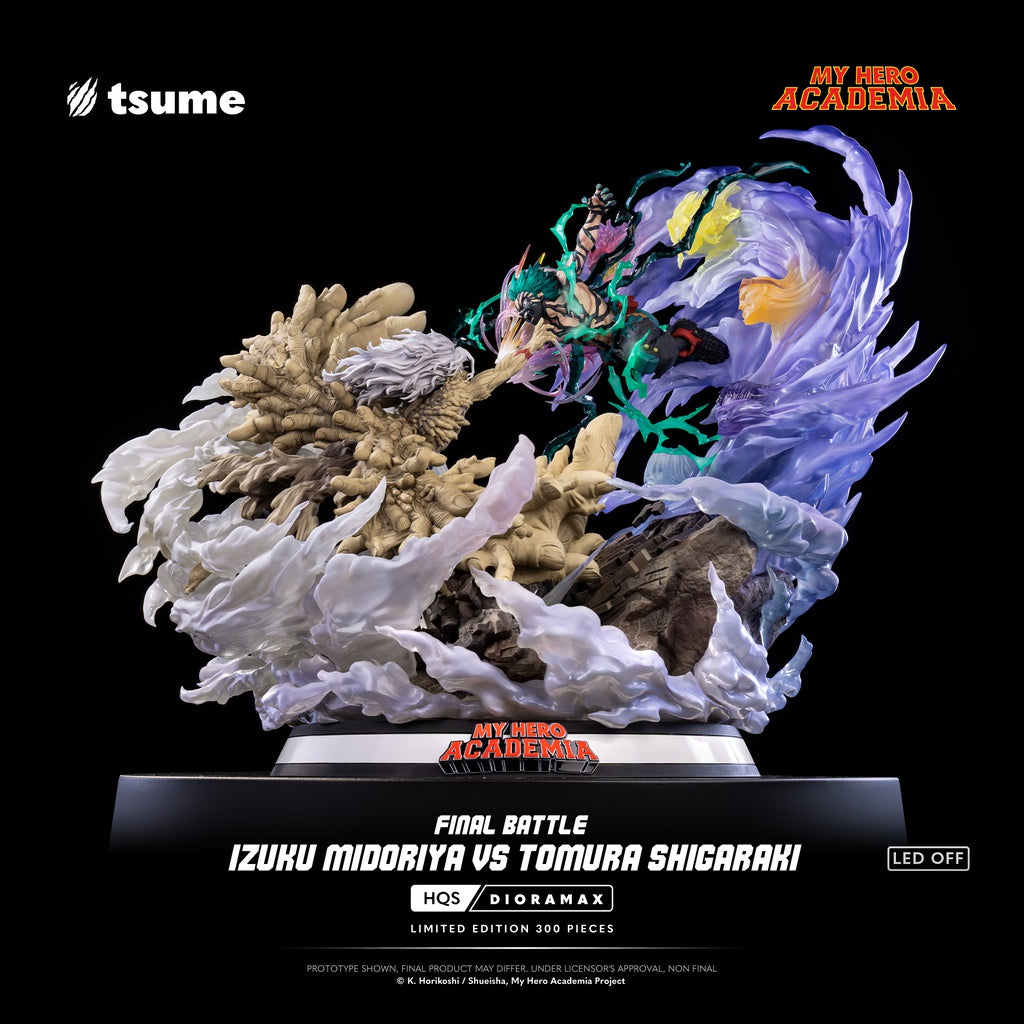 PREVENTA - [ÚLTIMA UNIDAD] MHA - Izuku Midoriya vs Tomura Shigaraki HQS Dioramax - Tsume Art