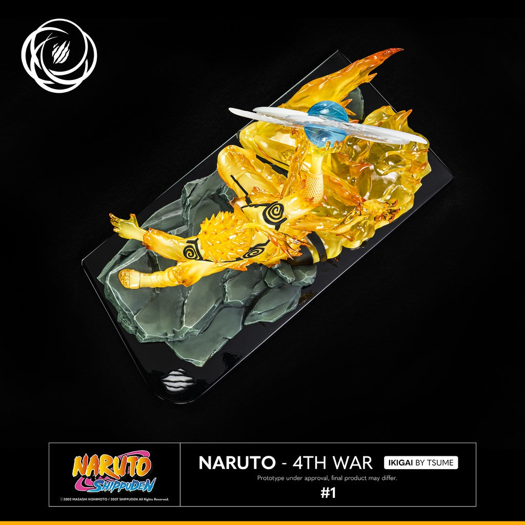Naruto Uzumaki - Naruto Shippuden - Estatua Ikigai Tsume Art 1/6 (34cm)