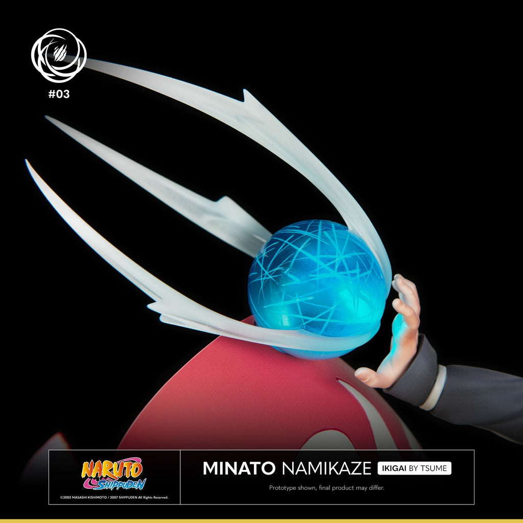 Minato Namikaze - Naruto Shippuden - Estatua Ikigai Tsume Art 1/6 (43.1cm) ⚡️🌀
