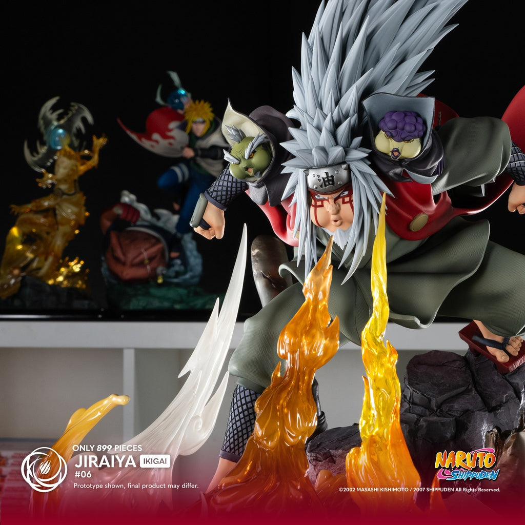 Pacchetto Eremita Leggendario: Jiraiya Ikigai + Bijutsu Tsume Art
