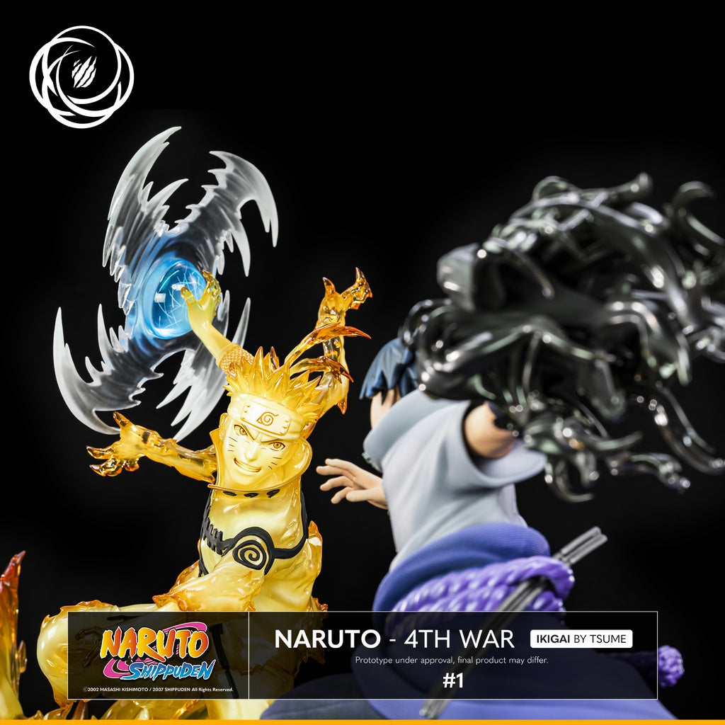 Naruto Uzumaki - Naruto Shippuden - Estatua Ikigai Tsume Art 1/6 (34cm)