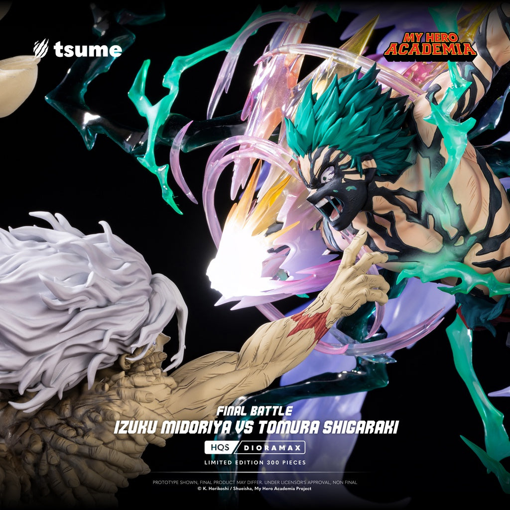 PREVENTA - [ÚLTIMA UNIDAD] MHA - Izuku Midoriya vs Tomura Shigaraki HQS Dioramax - Tsume Art