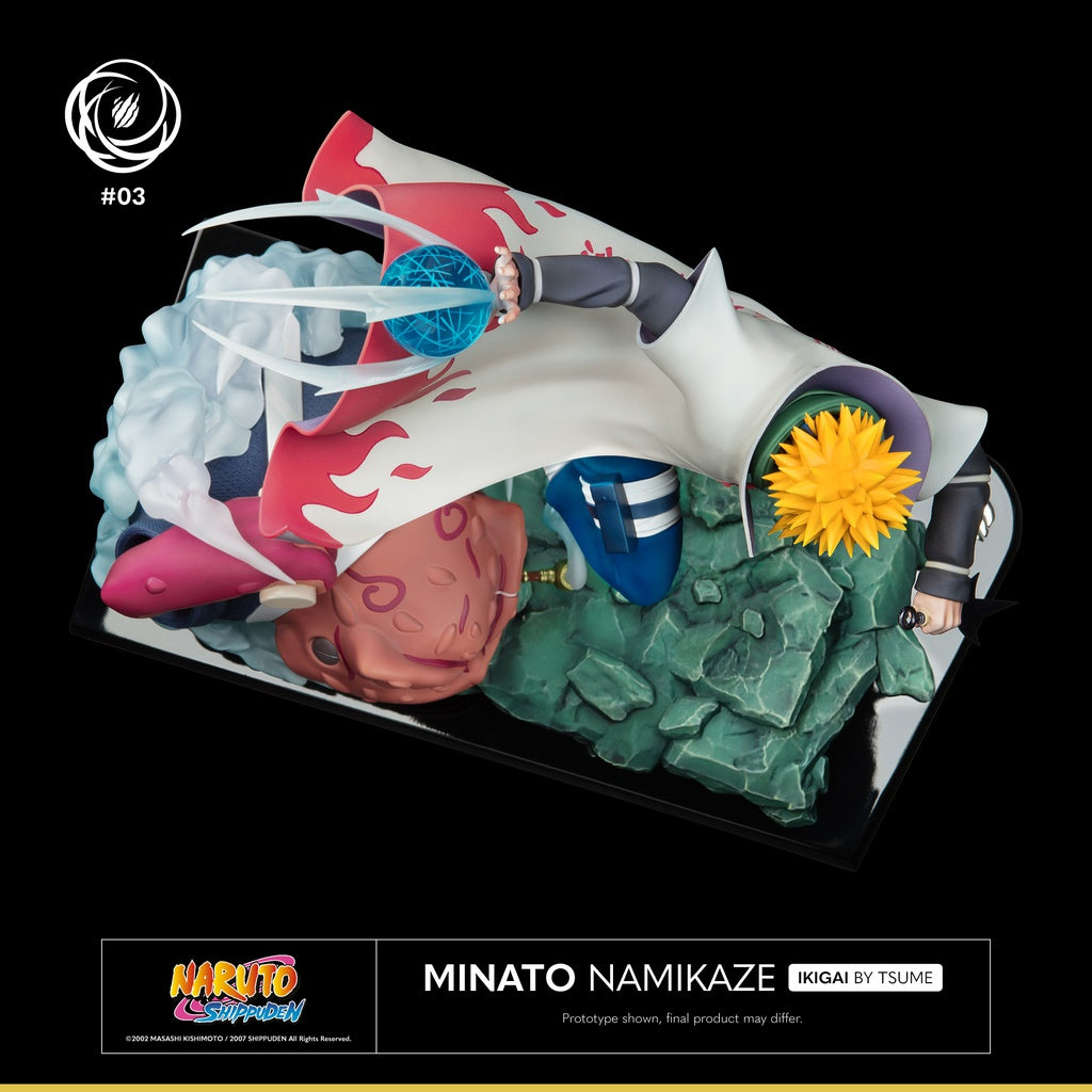 Minato Namikaze - Naruto Shippuden - Estatua Ikigai Tsume Art 1/6 (43.1cm) ⚡️🌀
