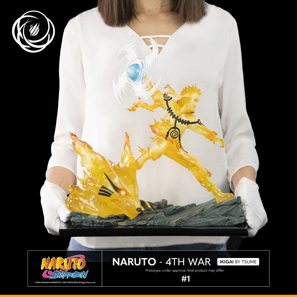 Naruto Uzumaki - Naruto Shippuden - Estatua Ikigai Tsume Art 1/6 (34cm)
