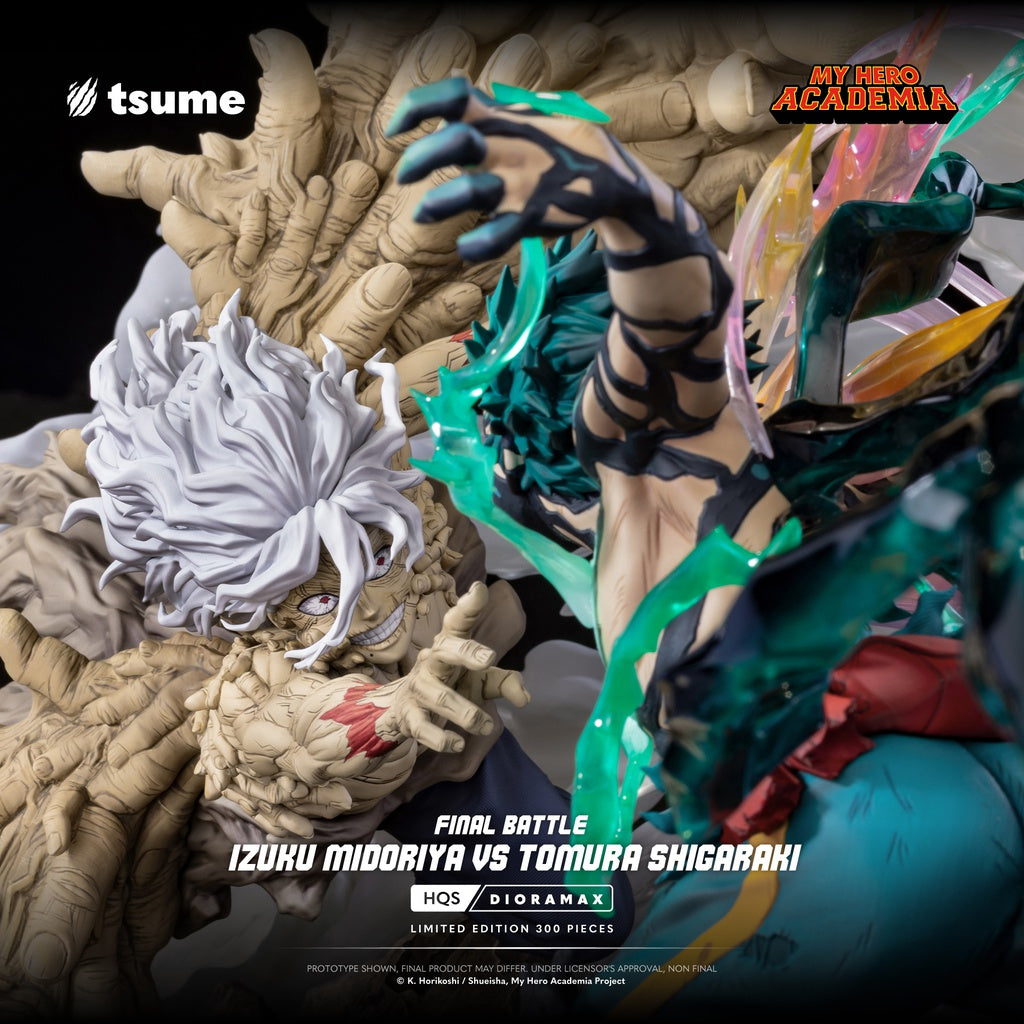 PREVENTA - [ÚLTIMA UNIDAD] MHA - Izuku Midoriya vs Tomura Shigaraki HQS Dioramax - Tsume Art