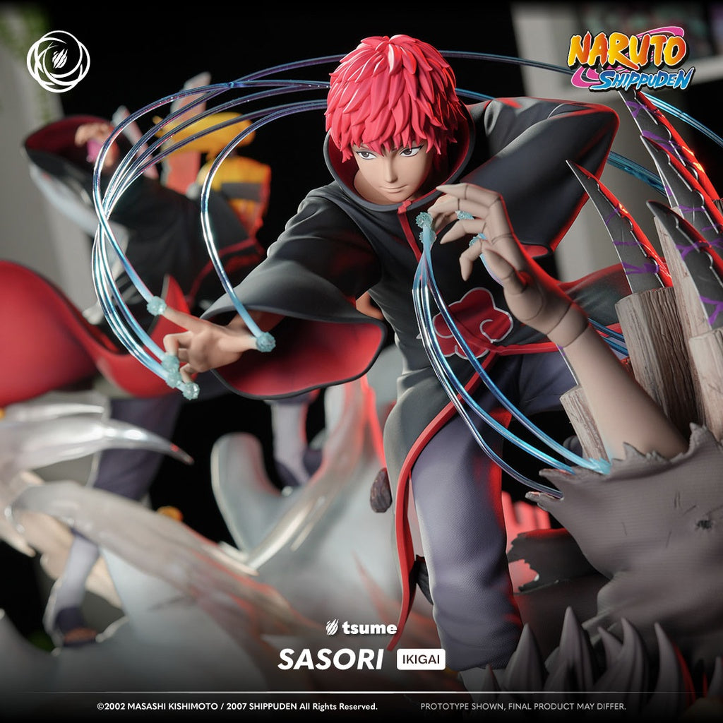 (Pre-reserva)🦂Sasori IKIGAI Estatua Naruto Shippuden Tsume Art 1/6 34cm⚔️(Edición limitada de 650 piezas)