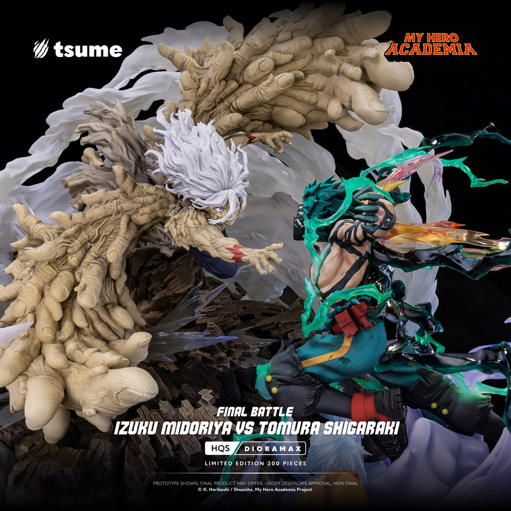 PREVENTA - [ÚLTIMA UNIDAD] MHA - Izuku Midoriya vs Tomura Shigaraki HQS Dioramax - Tsume Art