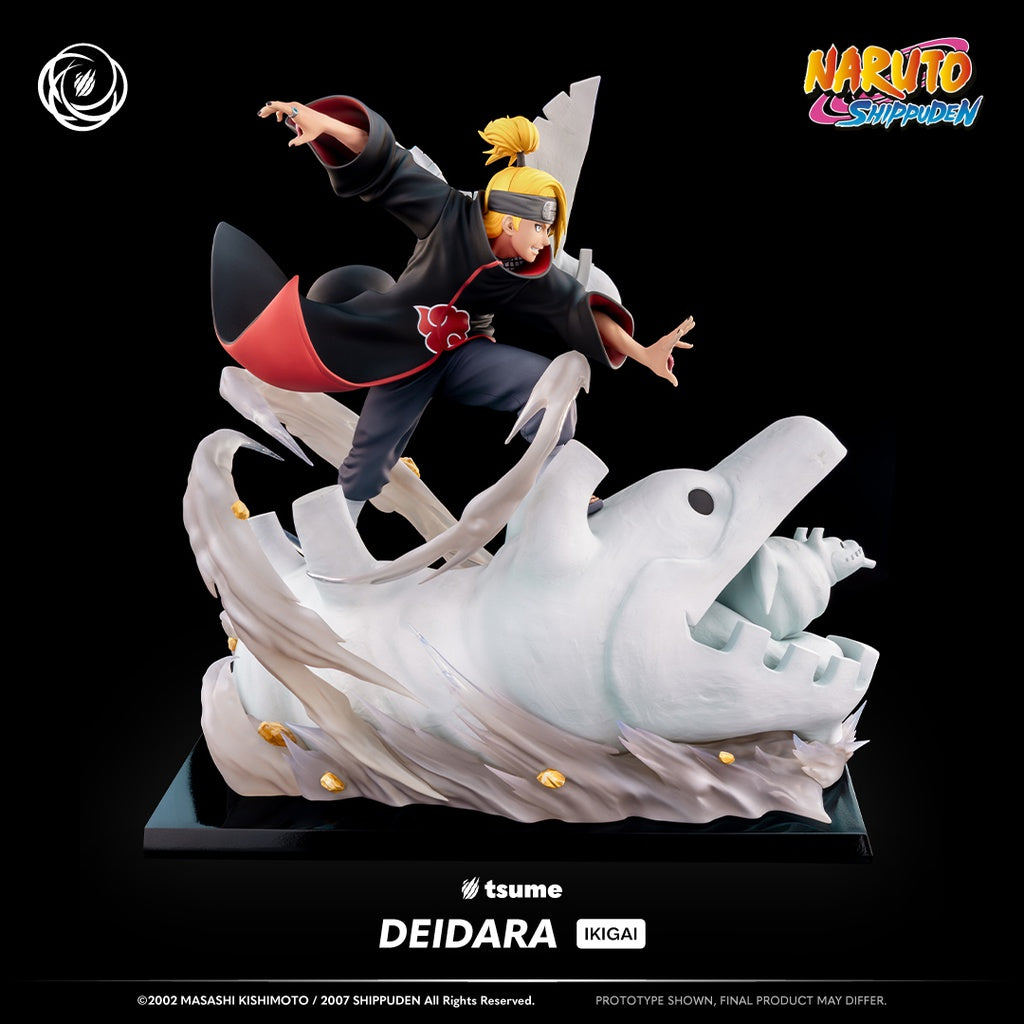 💣(Preventa)Deidara IKIGAI Estatua Naruto Shippuden Tsume Art 1/6 30cm🔥(Edición de 650 piezas)