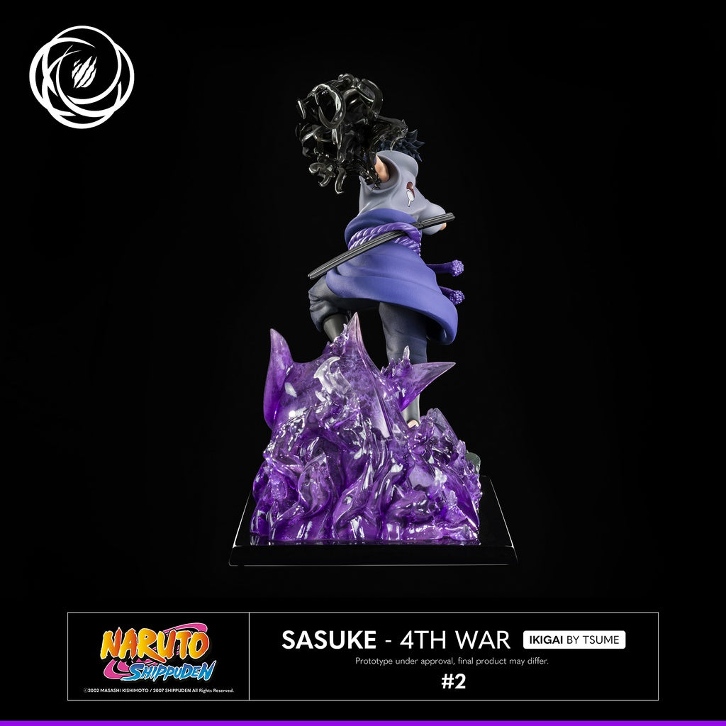Sasuke Uchiha - Naruto Shippuden - Estatua Ikigai Tsume Art 1/6 (34.5cm) ⚡️