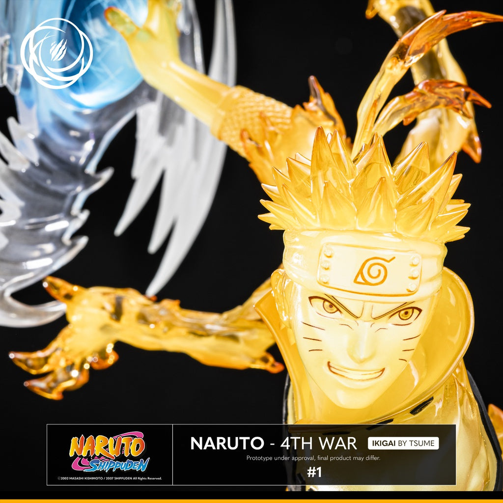 Naruto Uzumaki - Naruto Shippuden - Estatua Ikigai Tsume Art 1/6 (34cm)