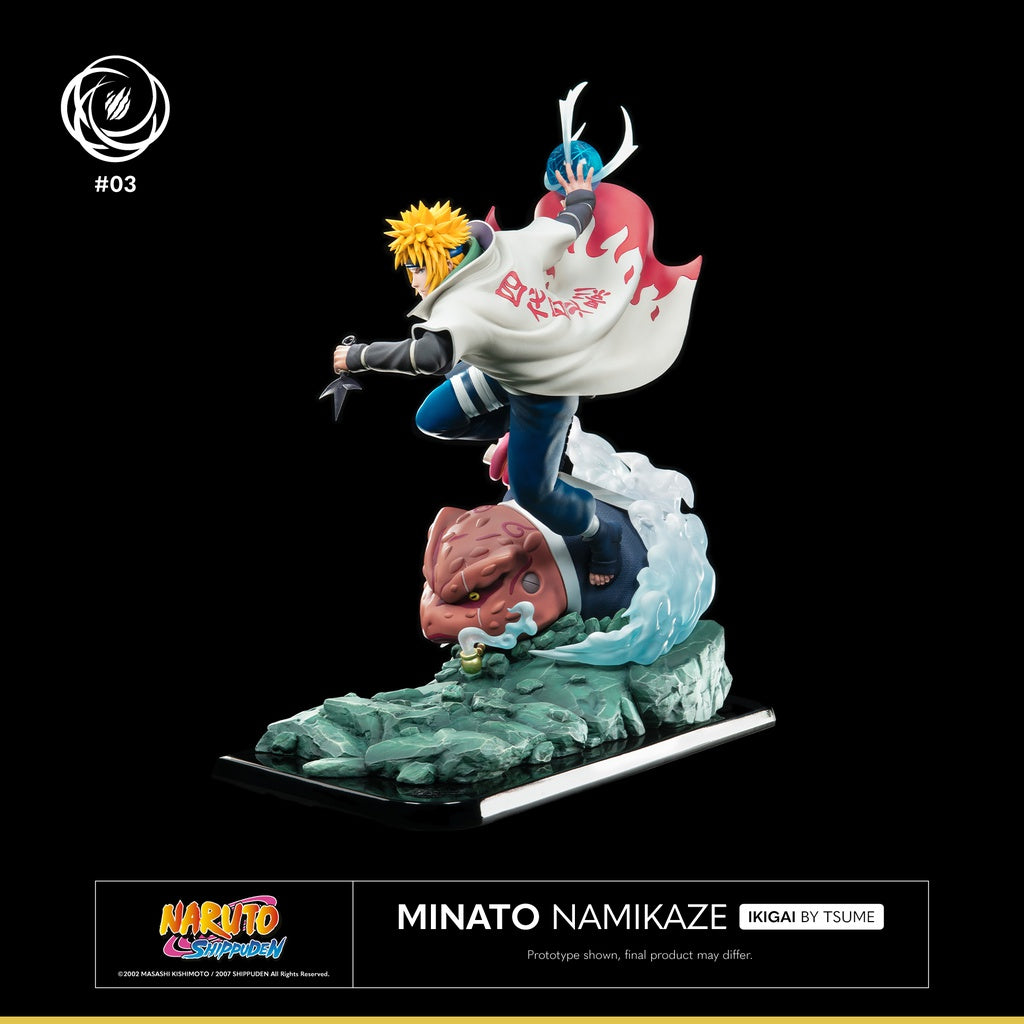 Minato Namikaze - Naruto Shippuden - Estatua Ikigai Tsume Art 1/6 (43.1cm) ⚡️🌀