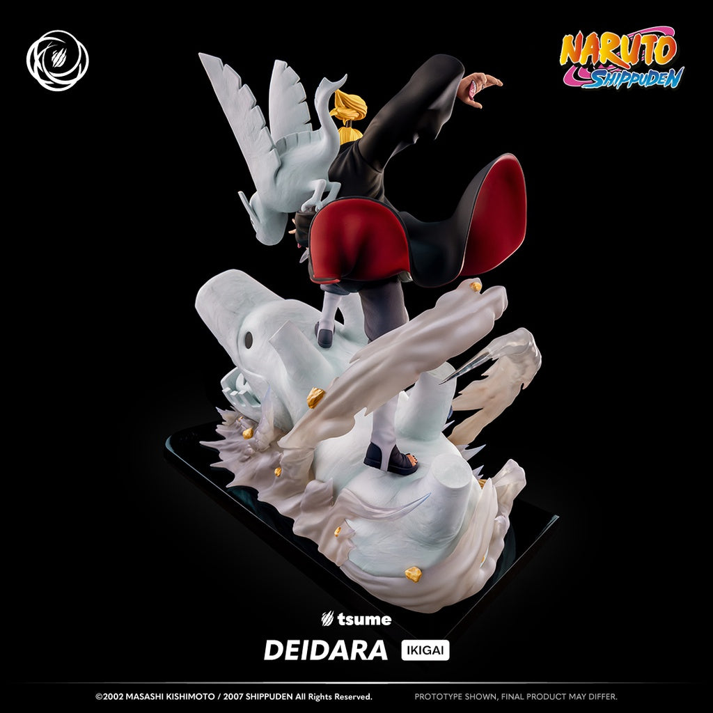💣(Preventa)Deidara IKIGAI Estatua Naruto Shippuden Tsume Art 1/6 30cm🔥(Edición de 650 piezas)