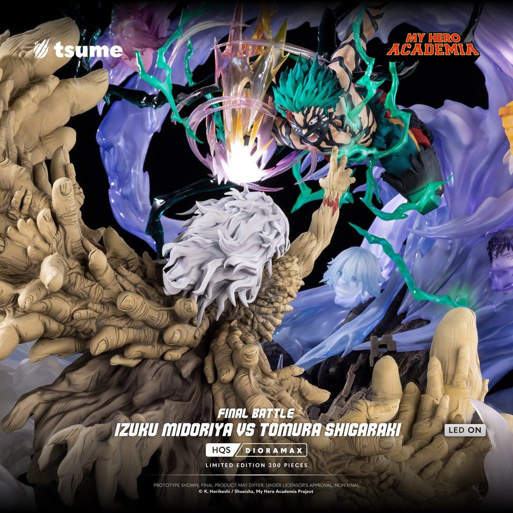 PREVENTA - [ÚLTIMA UNIDAD] MHA - Izuku Midoriya vs Tomura Shigaraki HQS Dioramax - Tsume Art