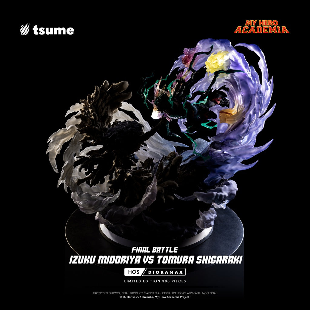 PREVENTA - [ÚLTIMA UNIDAD] MHA - Izuku Midoriya vs Tomura Shigaraki HQS Dioramax - Tsume Art