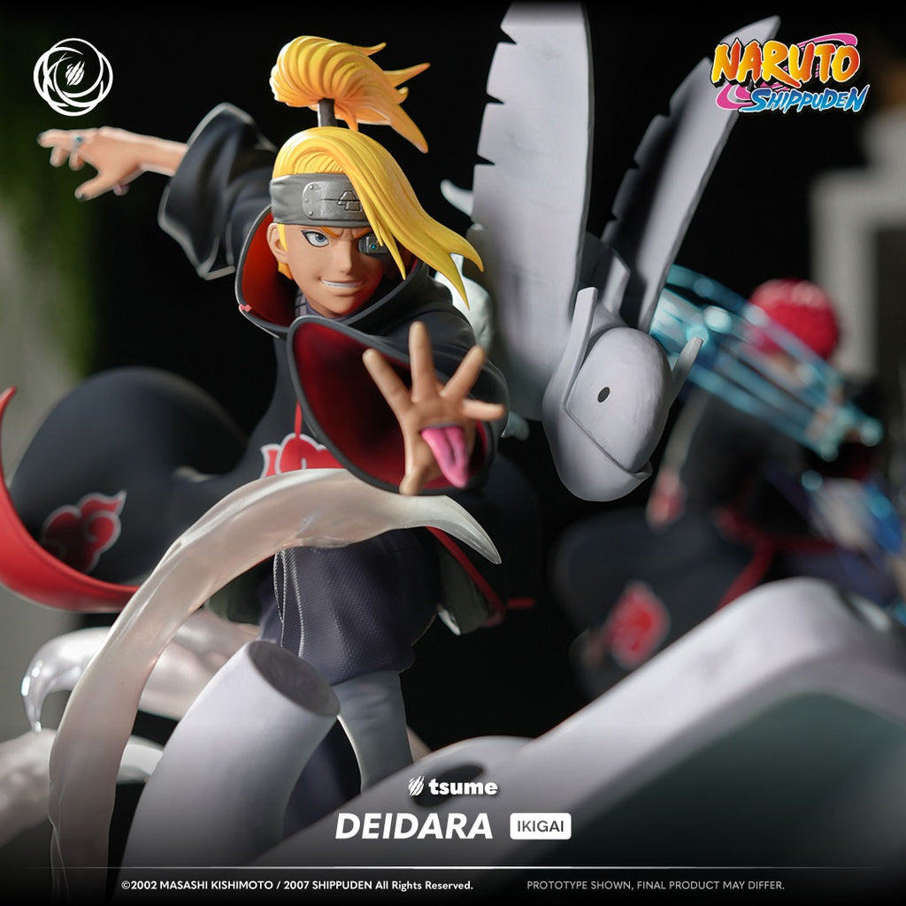 💣(Preventa)Deidara IKIGAI Estatua Naruto Shippuden Tsume Art 1/6 30cm🔥(Edición de 650 piezas)