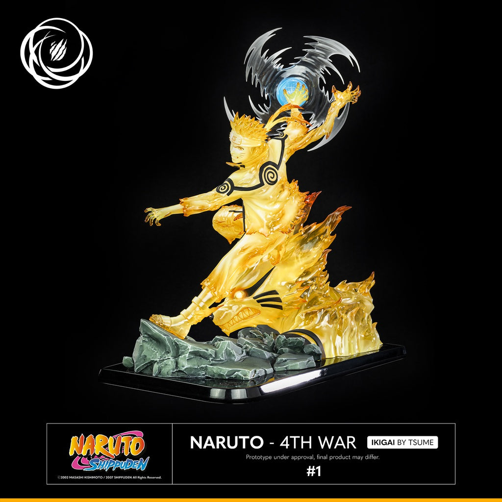 Naruto Uzumaki - Naruto Shippuden - Estatua Ikigai Tsume Art 1/6 (34cm)