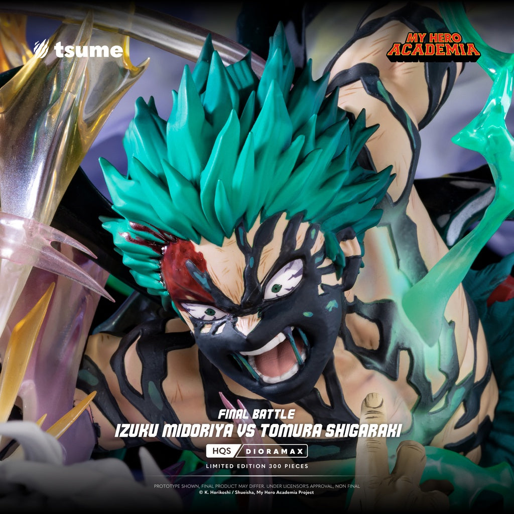 PRE-ORDER - [LAST UNIT] MHA - Izuku Midoriya vs Tomura Shigaraki HQS Dioramax - Tsume Art