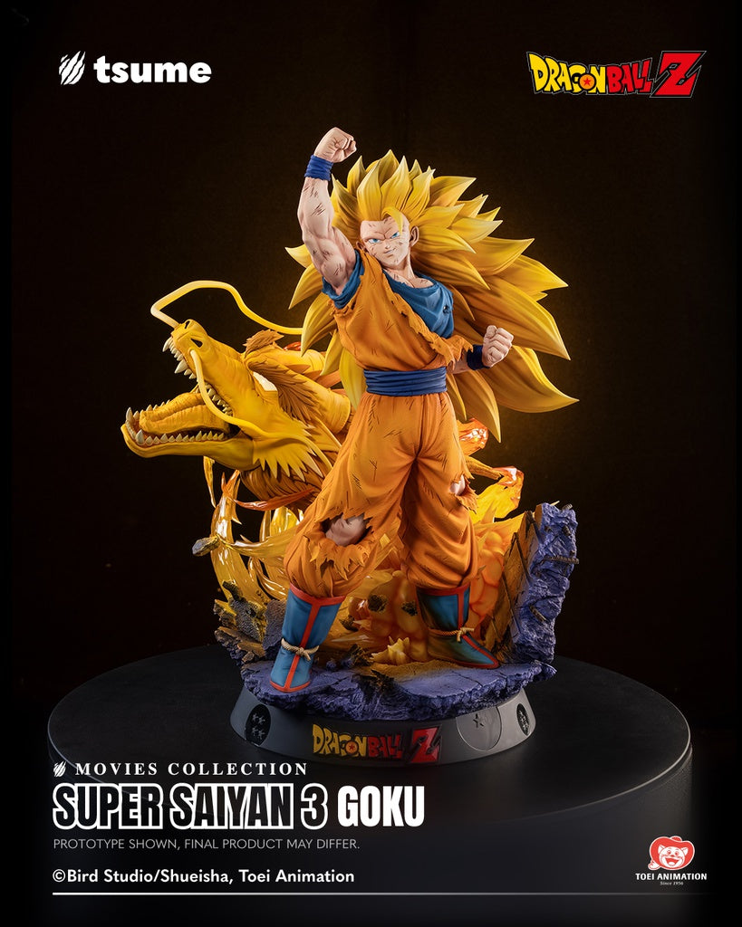 (Preordine) Son Goku SS3 Dragon Fist (Movies Collection) - DRAGON BALL Z - 57cm | Tsume Art