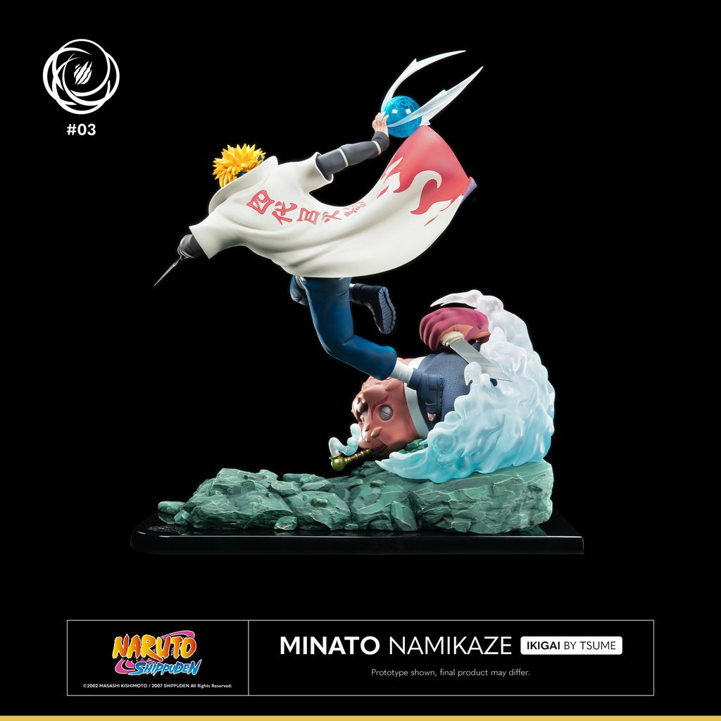 Minato Namikaze - Naruto Shippuden - Estatua Ikigai Tsume Art 1/6 (43.1cm) ⚡️🌀
